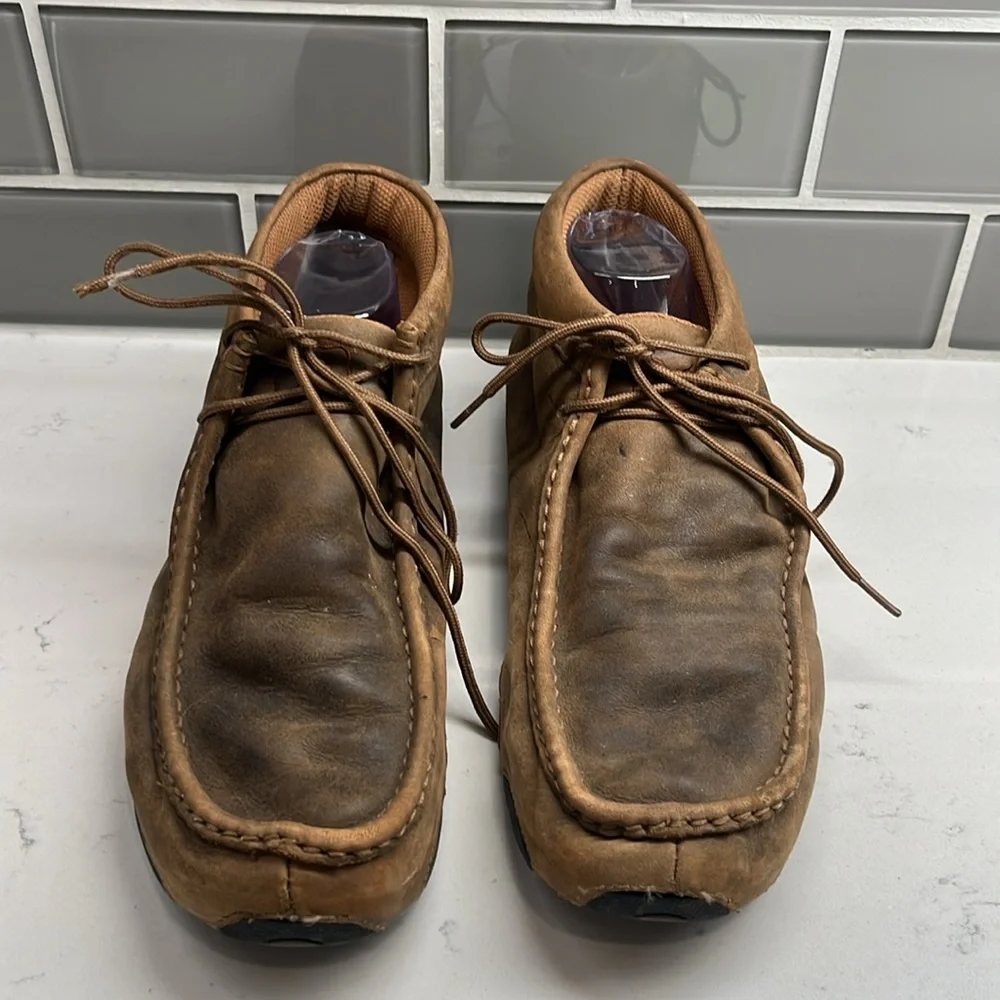 Twisted X Men's Driving Moc Size 12M‎ MDM003 Brown